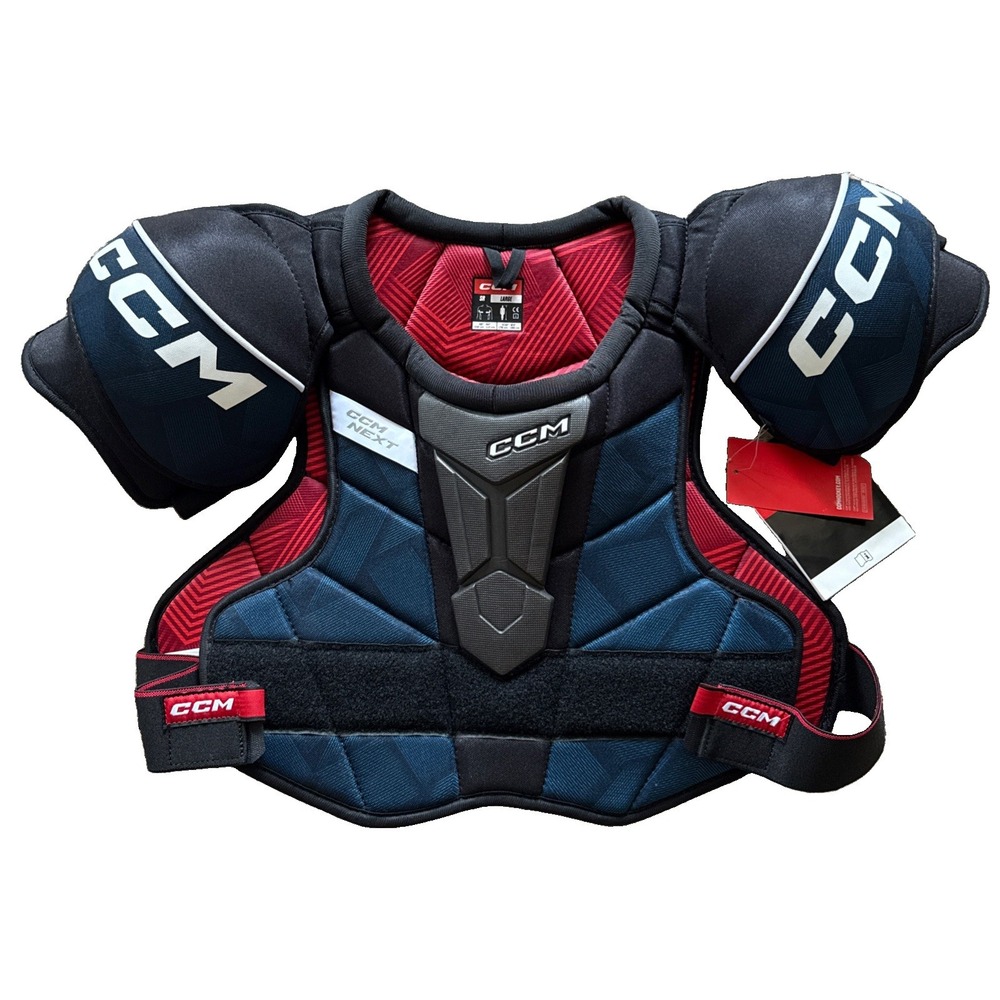 CCM Next Senior Ice Hockey Shoulder Pads Size Large